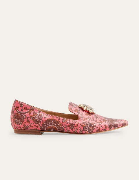 Printed Embellished Loafers | Boden (US)