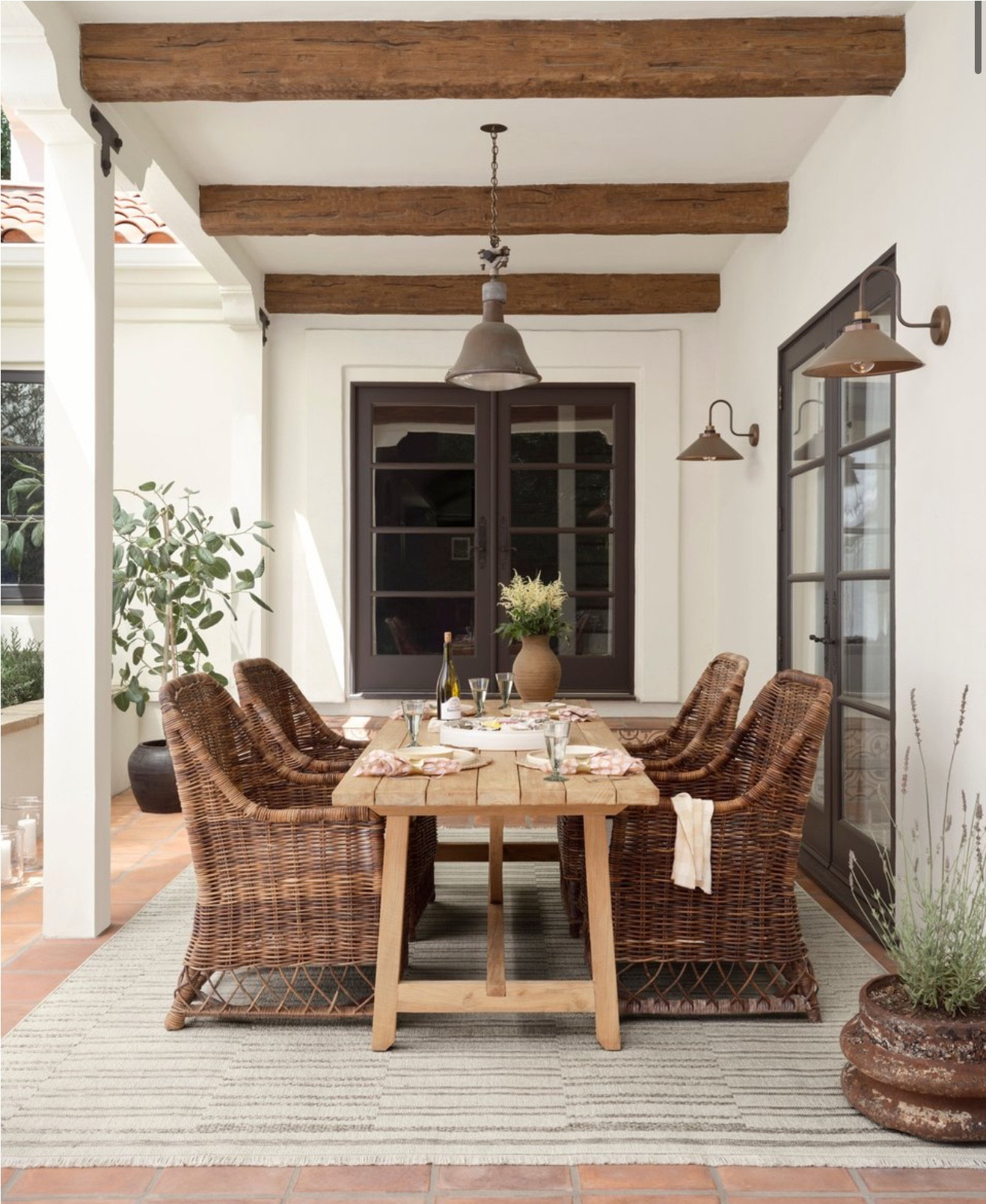 Outdoor rug for patio refresh! 
