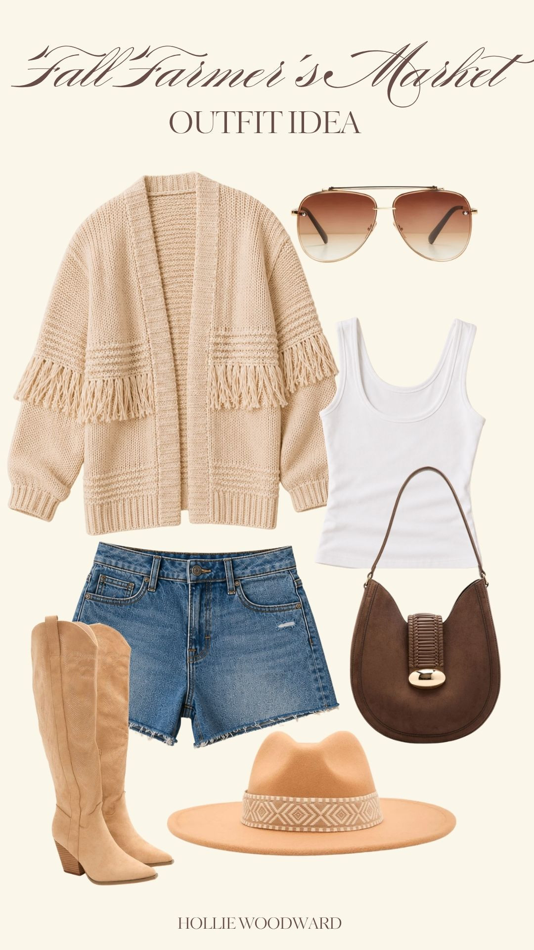 farmer's market outfit idea 🧺 use code hollie40 for 40% off these pieces! 

 