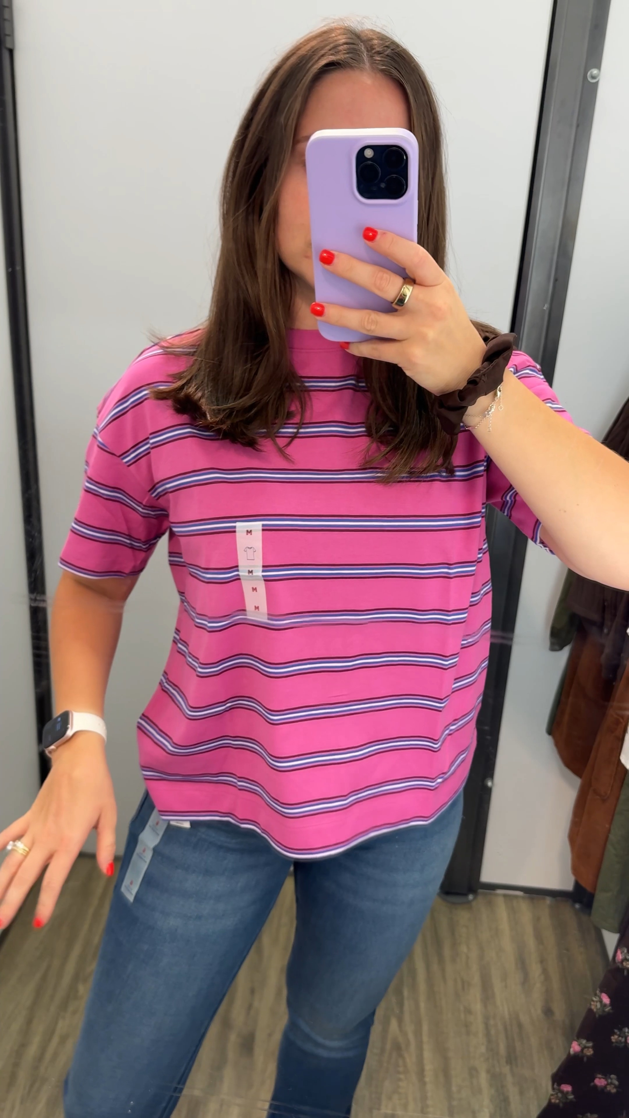 This t-shirt reminds me of Aerie! I love the color combo and the fit of it. I'm wearing size M  

 #LTKSaleAlert