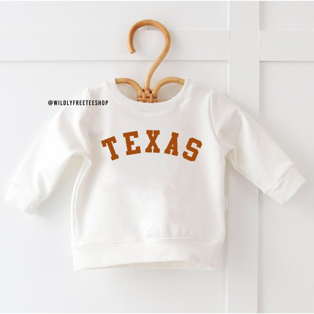 Kids Texas Sweatshirt Toddler Texas Sweatshirt Fall Shirts - Etsy | Etsy (US)