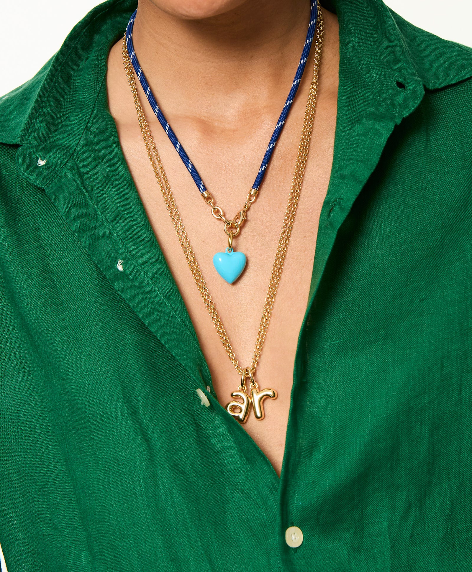The Happy Cord Charm Necklace | Roxanne Assoulin