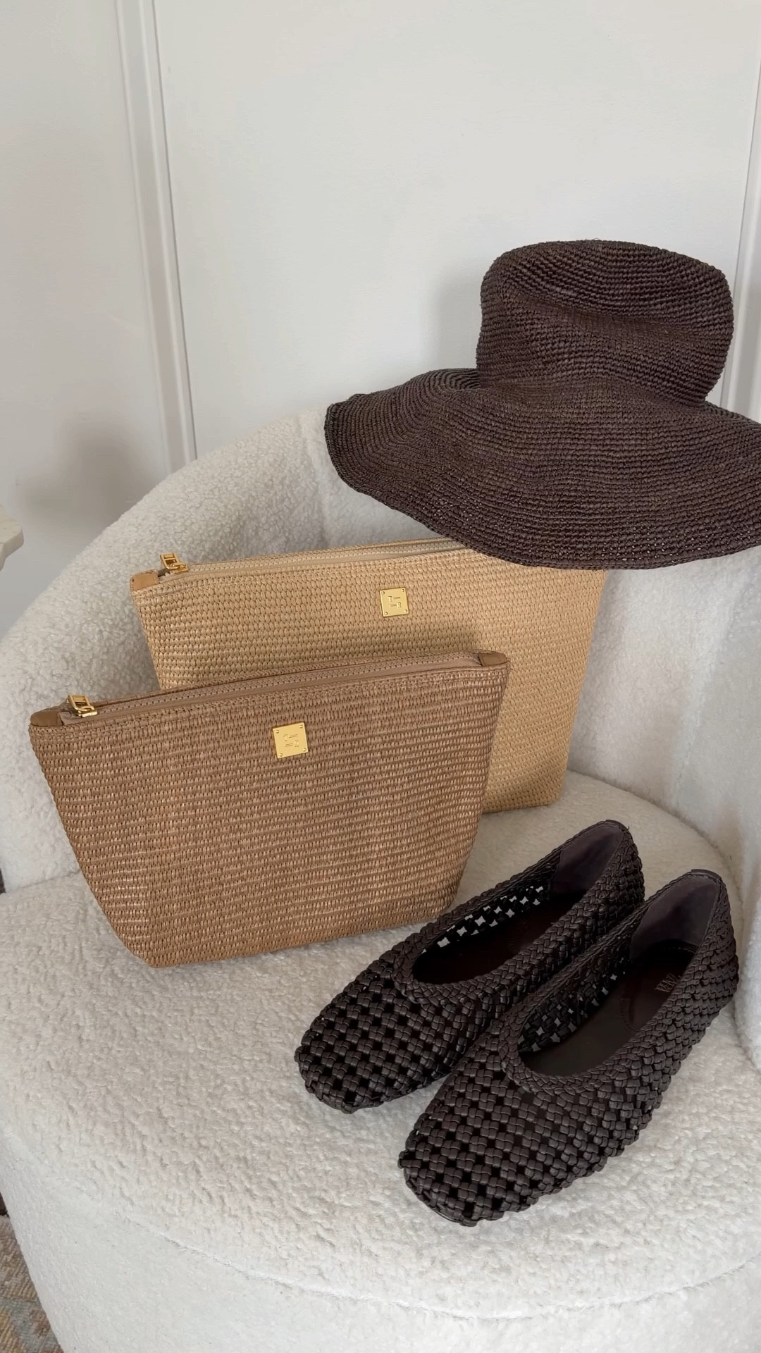 My travel trip pouches and wide brim hat are currently on sale @Shopbop - get 20% off with code SPRING20

#LTKSeasonal #LTKdayinmylife #LTKgrwm