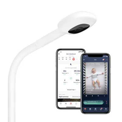 Nanit Pro™ Smart Baby Monitor & Floor Stand in White | buybuy BABY | buybuy BABY