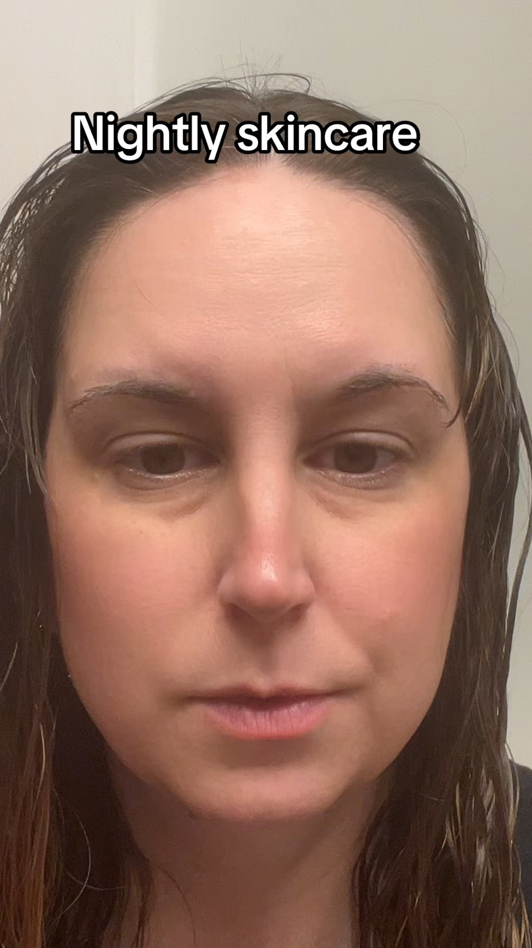 Night time skincare 