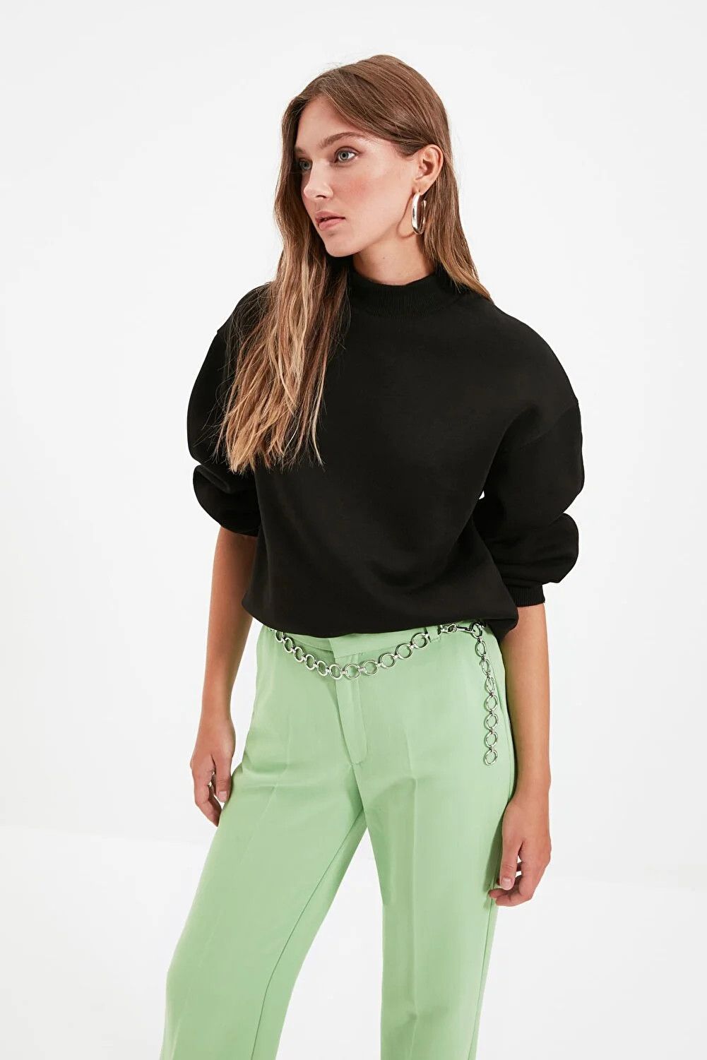 Trendyol Collection Sweatshirt - Schwarz - Normal | Trendyol DE