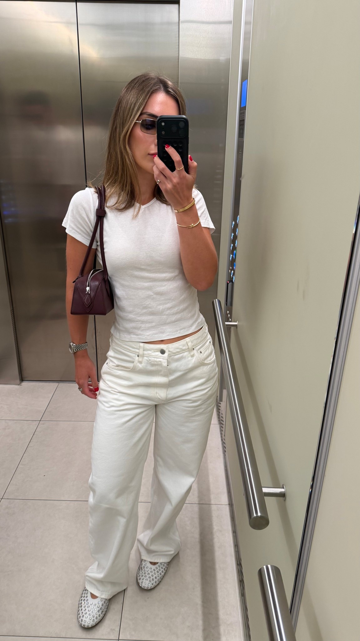 OOTD! Wearing size 28 jean and s top for ref 

#LTKdayinmylife #LTKootd #LTKgrwm