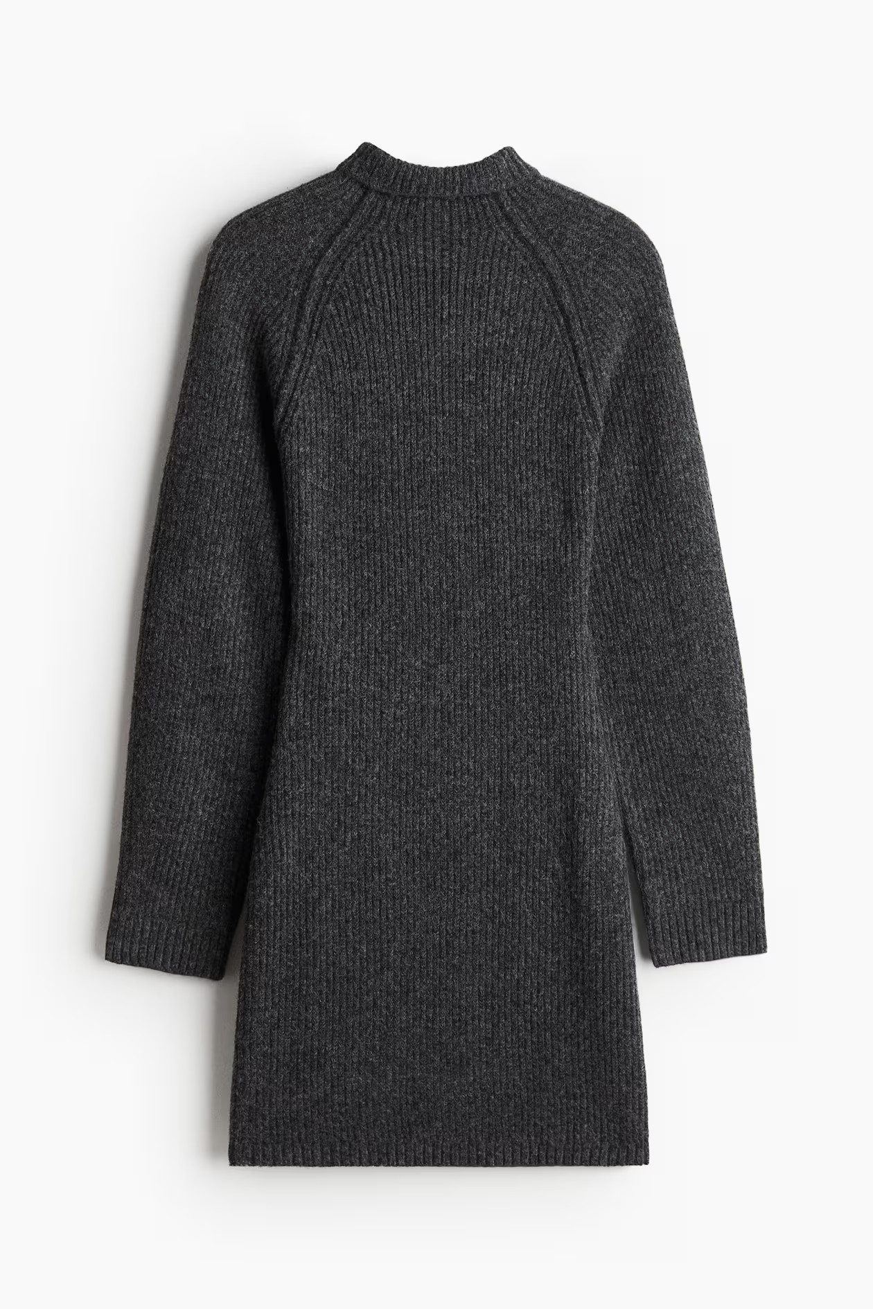 Rib-knit turtleneck dress | H&M (UK, MY, IN, SG, PH, TW, HK)