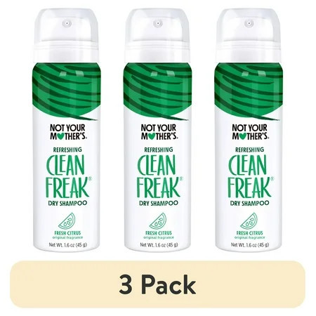 (3 pack) Not Your Mother s Clean Freak Refreshing Dry Shampoo Travel Size 1.6 oz | Walmart (US)