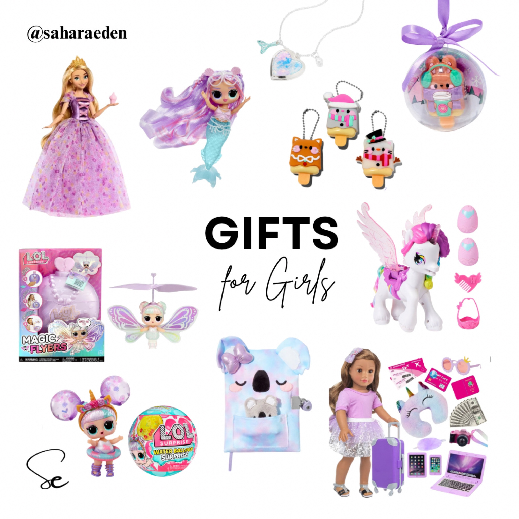 Christmas Gift Iddas for Girls, Pony Toys, Barbie Rapunzel, LOL Toy Surprise, Pucker Pops, American Girl, Notepad

#LTKKids #LTKFindsUnder50 #LTKGiftGuide