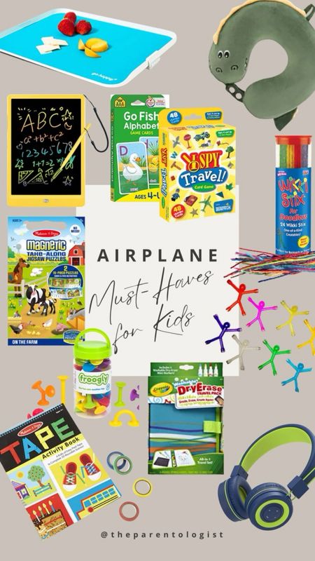 All of my favorite airplane travel items for kids! 

#LTKKids #LTKTravel #LTKFamily