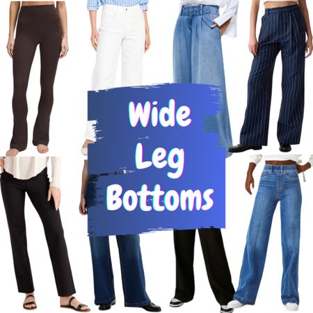 Wide leg bottoms! Are you ready for this trend? Do you have a pair in your closet yet? 

#LTKstyletip #LTKmidsize #LTKfindsunder100