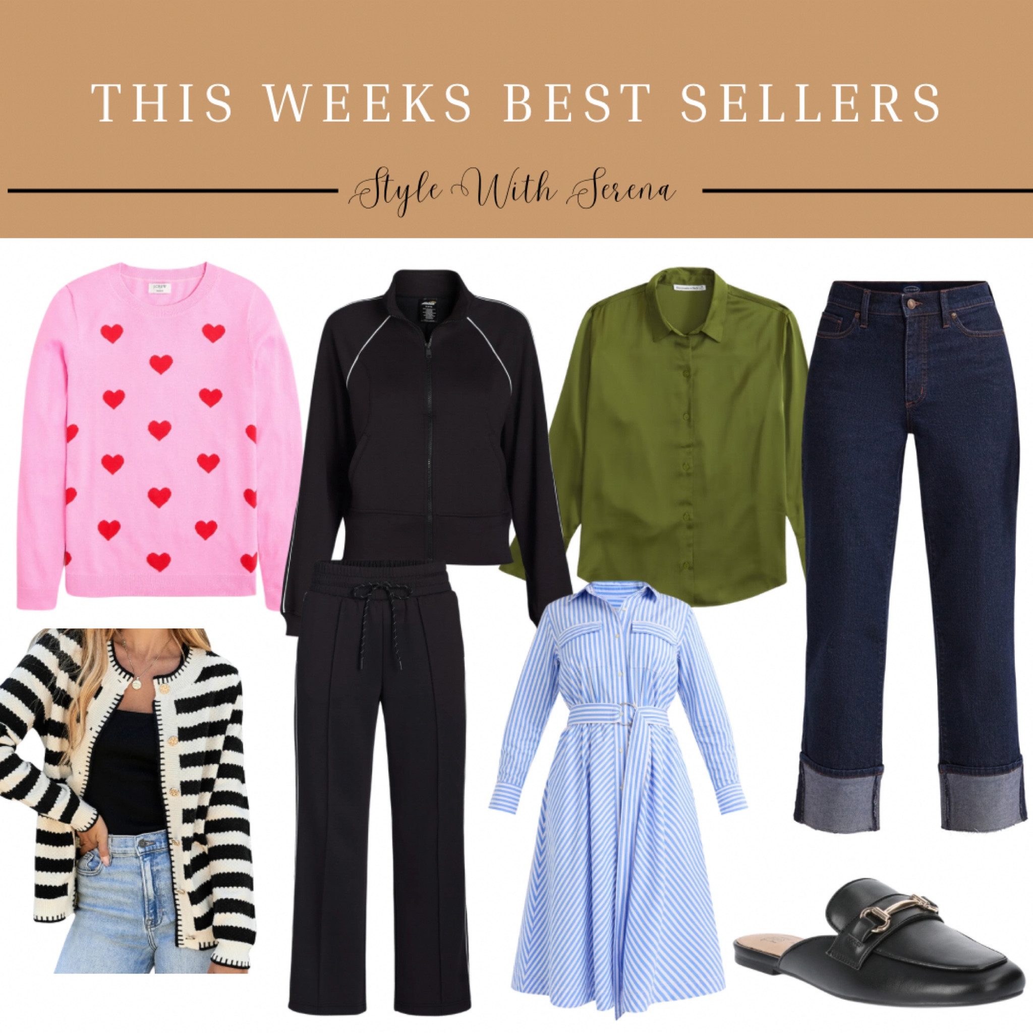 This weeks best sellers, best selling items, Walmart fashion, sweater, loungewear, jeans, denim, winter outfit, dress, heart sweater 

#LTKSeasonal #LTKStyleTip #LTKOver40