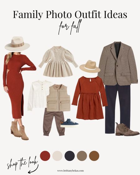 This family photo outfit has all the fall colors for when the leaves turn into dreamy reds and orange. Pair a great sweater dress with some boots for mom and a wool sport coat and colored pants for dad  

Fall family pictures / toddler outfits / men outfits / Fall family photos / Family picture outfits fall / fall dress 

#LTKkids #LTKfamily #LTKstyletip