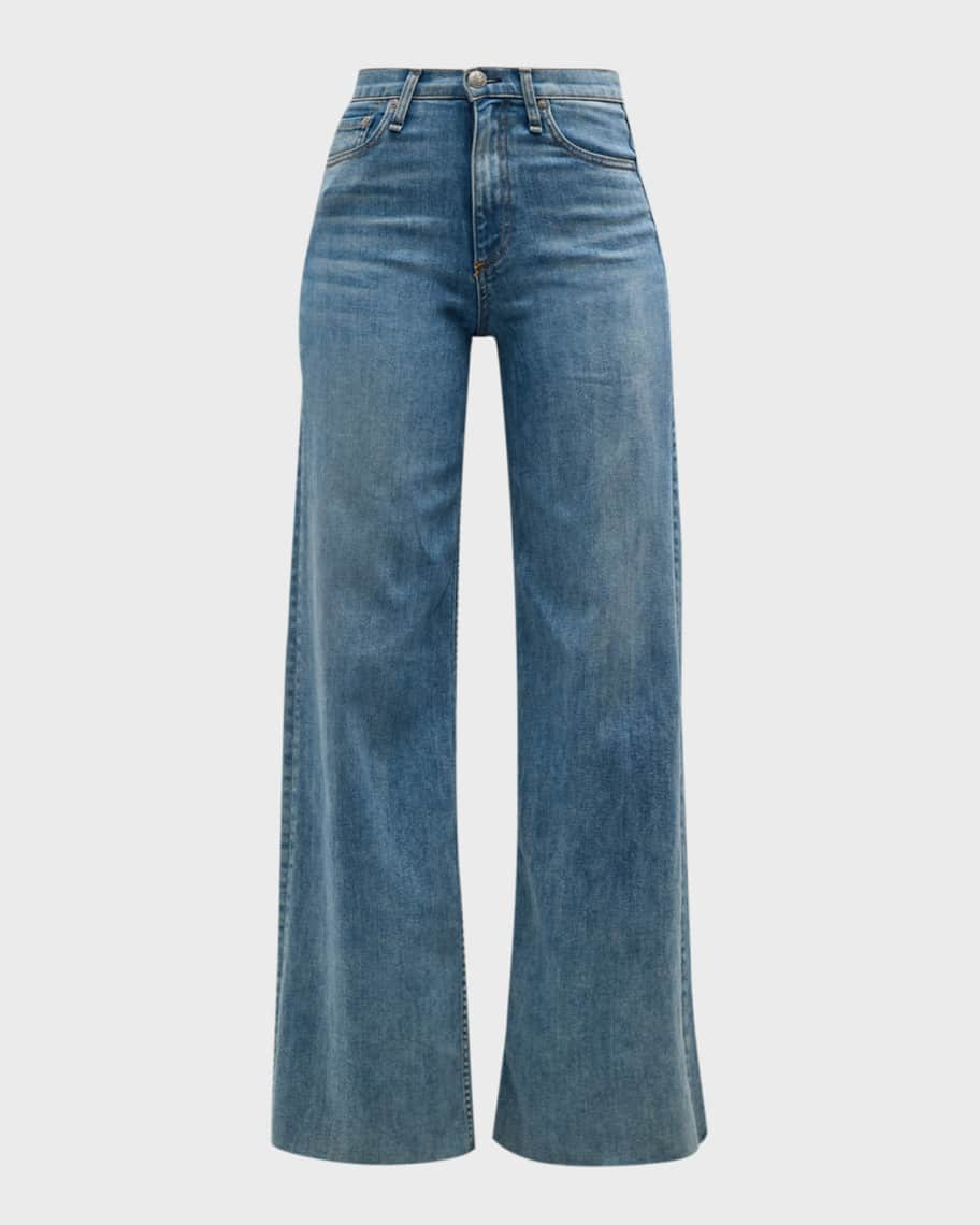 Rag & Bone Sofie Wide-Leg High Stretch Jeans | Neiman Marcus