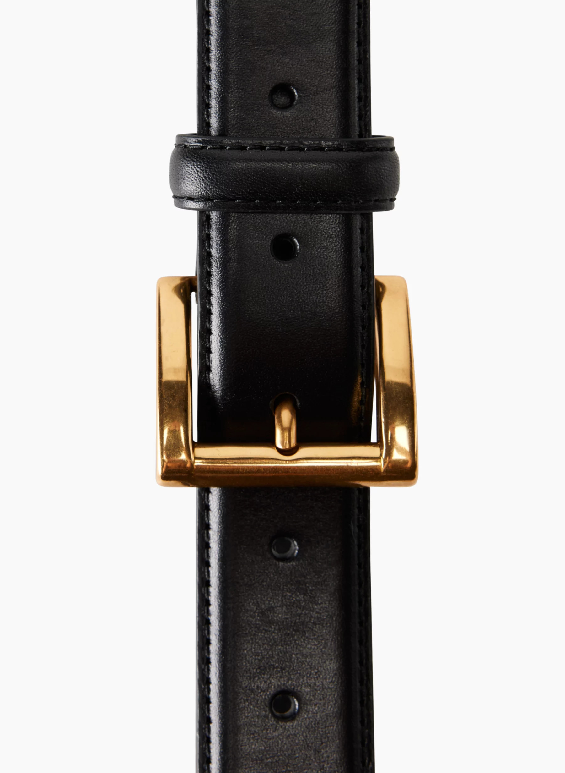 HACKNEY LEATHER BELT | Aritzia