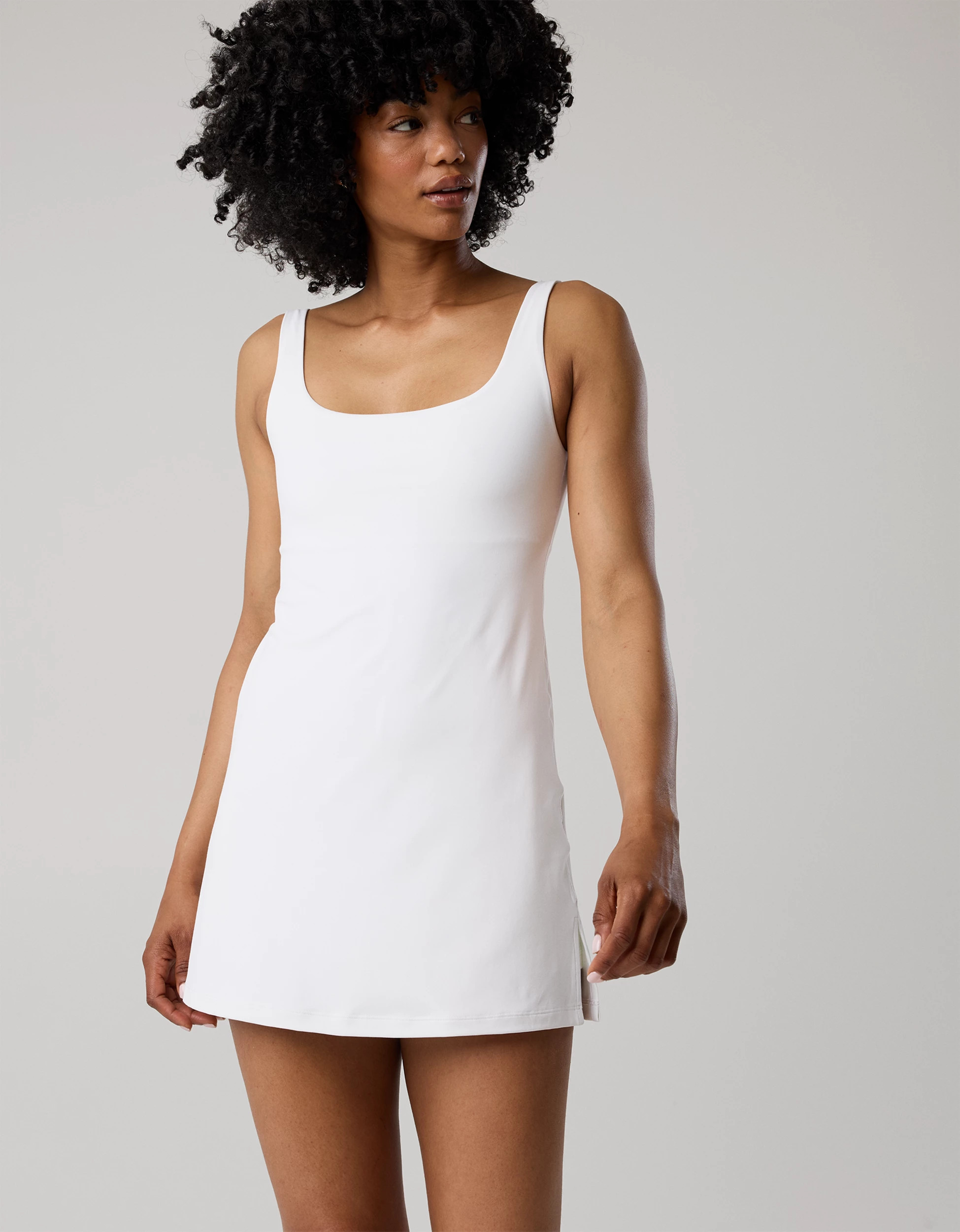 OFFLINE By Aerie Real Me Square Neck Mini Dress | American Eagle Outfitters (US & CA)