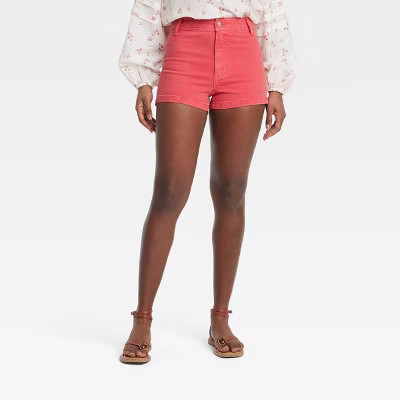 Women's High-Rise Sailor Jean Shorts - Universal Thread™ | Target