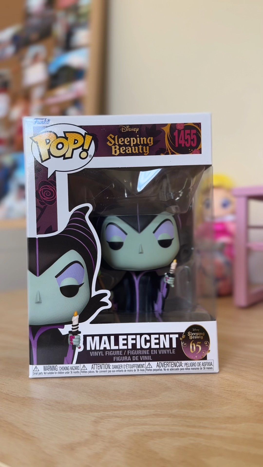 Just unboxed this stunning Maleficent Funko Pop, and she’s every bit as iconic as I hoped! ✨💜🕯️
