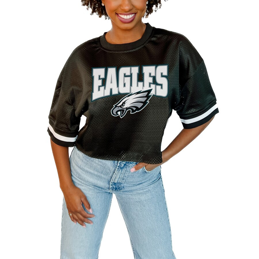 Women's Philadelphia Eagles  Gameday Couture Black  Game Face Fashion Jersey | NFL Shop