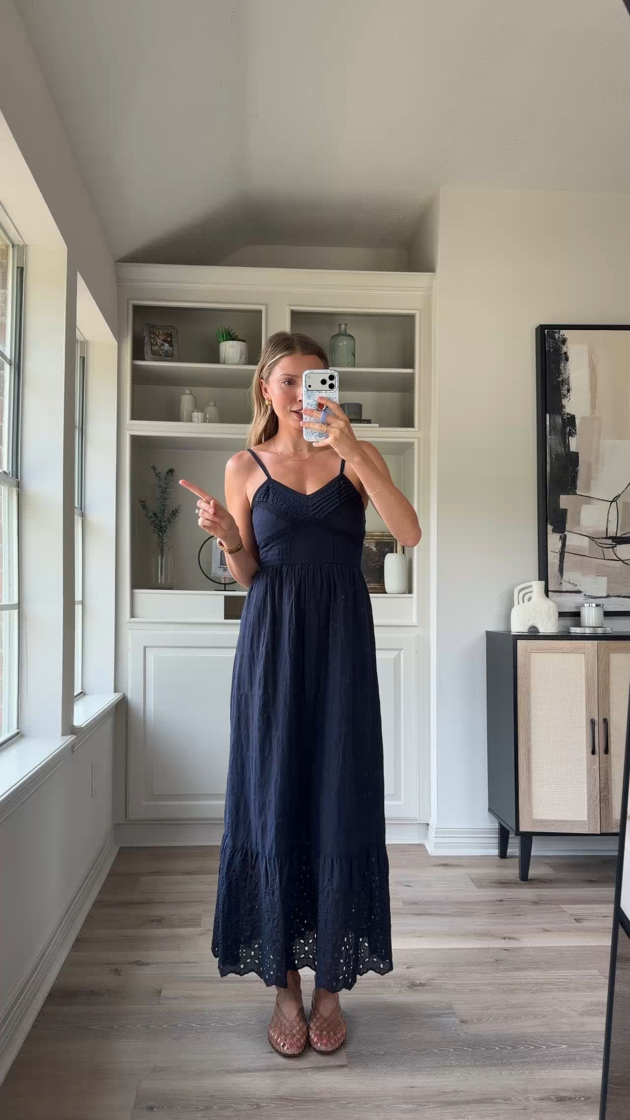 Prettiest midi dress for spring and summer!  

 #LTKootd