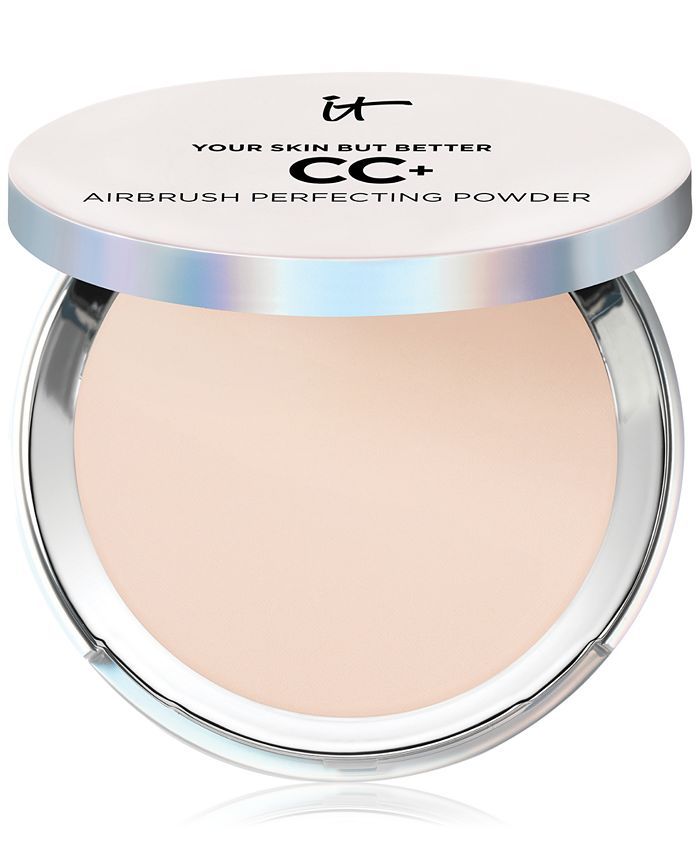 IT Cosmetics Your Skin But Better CC+ Airbrush Perfecting Color Correcting Setting Powder & Revie... | Macys (US)