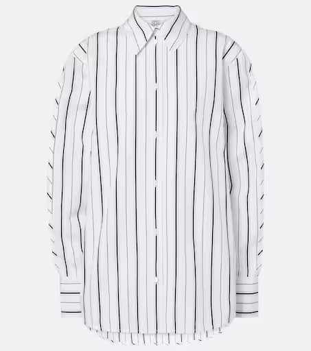 Striped cotton poplin shirt | Mytheresa (US/CA)