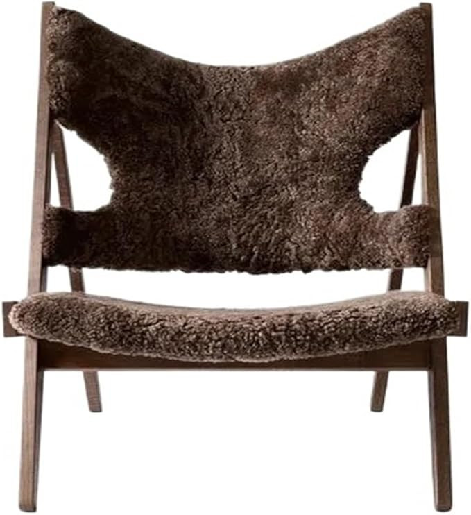 Wood Chair Designer Sofa Chair Leisure Chair Silent Homestay Solid Wood Recliner Modern Dining Ch... | Amazon (US)