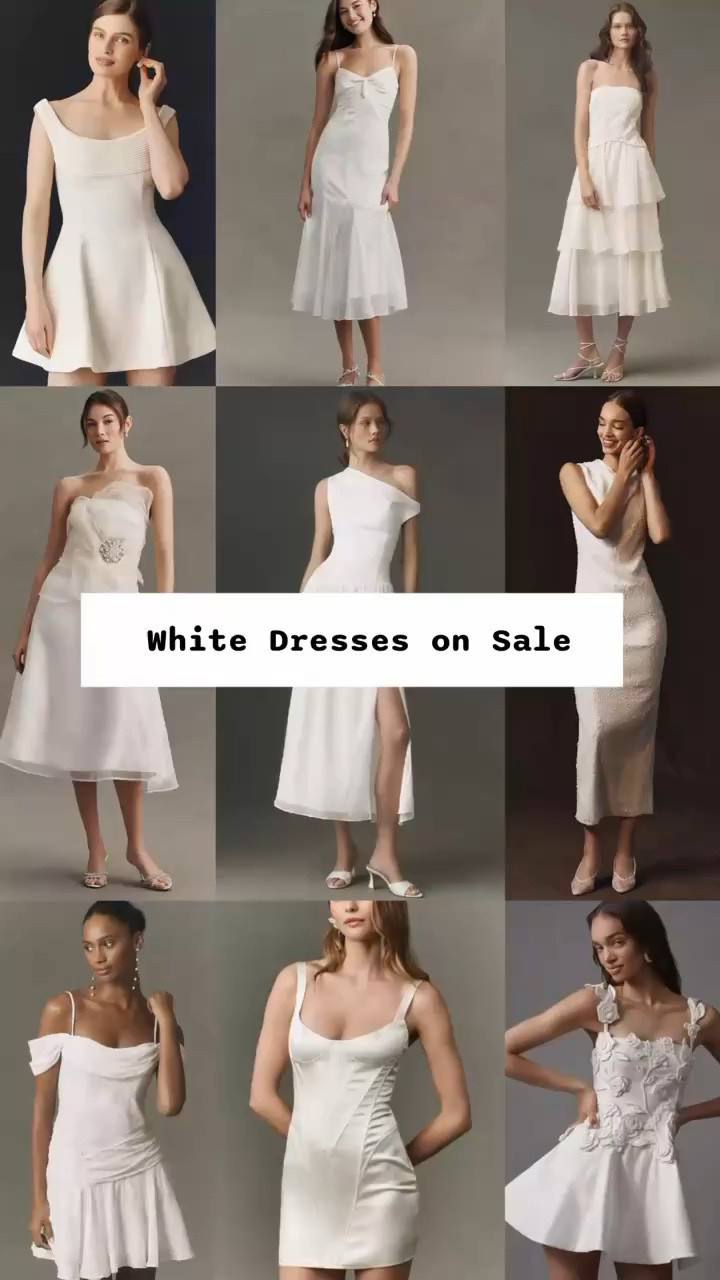 Little white dresses on sale today @Anthropologie

#LTKWedding #LTKSeasonal #LTKSaleAlert