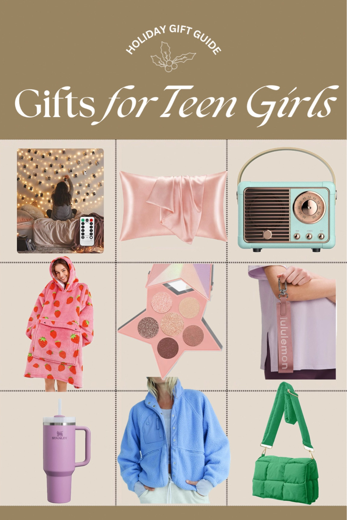 Holiday Gift Guide for Teen Girls!

#LTKGiftGuide #LTKSaleAlert #LTKHoliday