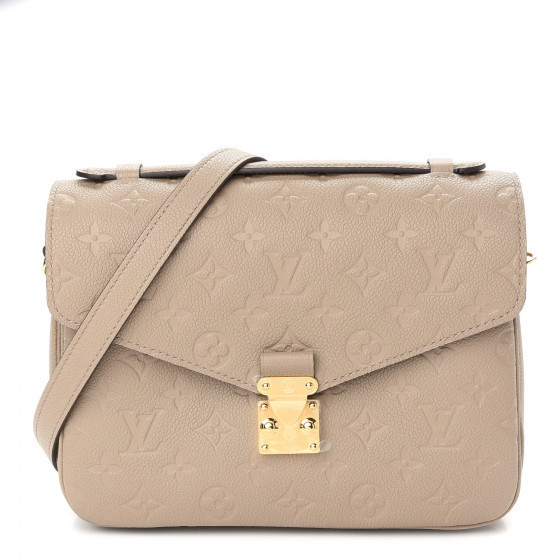 LOUIS VUITTON Empreinte Pochette Metis Tourterelle | Fashionphile