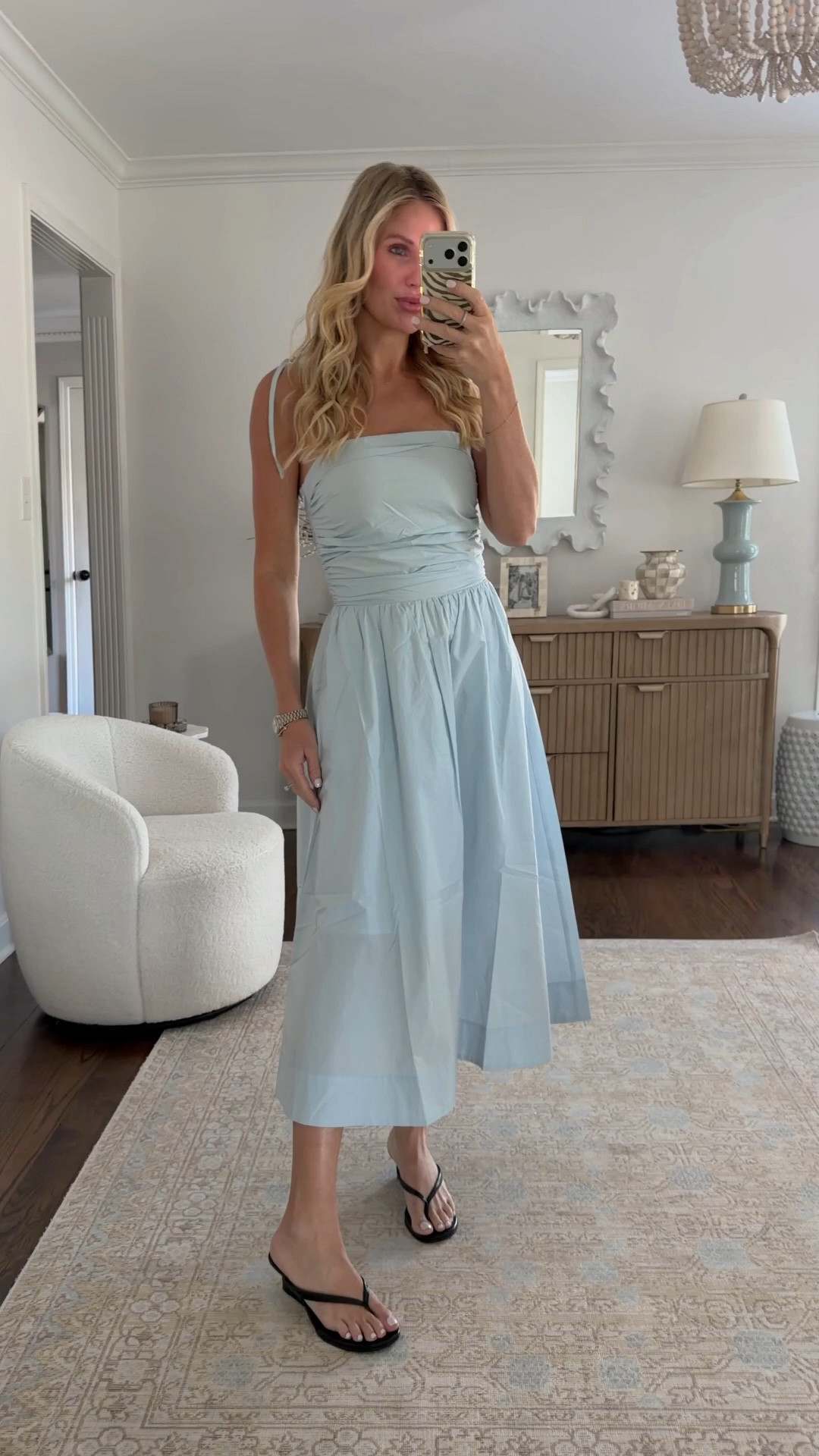 Always a plus with the dress has pockets 🤌🏼 dress from @OAK + FORT , wearing an XS 

#LTKMothersDay #LTKootd #LTKSeasonal
