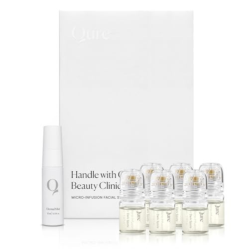 Qure Micro-Infusion System for Face - Dark Spots - Peptide Serum for luminous and even-looking skin tone, All Skin Types, Easy 5min At-Home Skincare Facial Application - 3 Month Supply | Amazon (US)