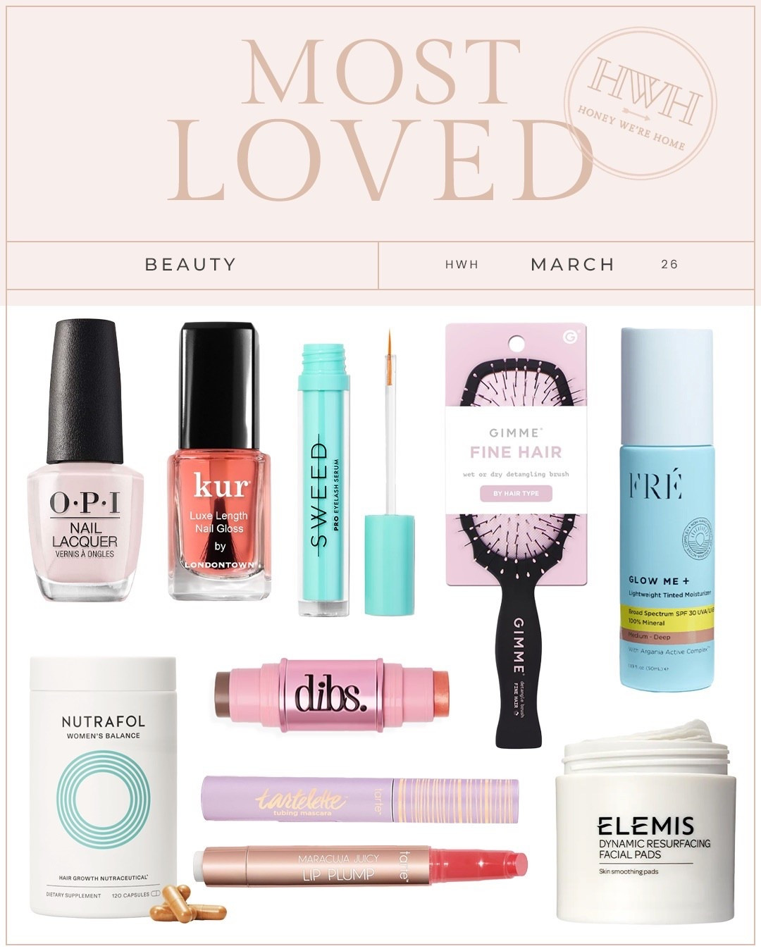 Most Loved Beauty | March

#LTKSeasonal #LTKBeauty #LTKOver40