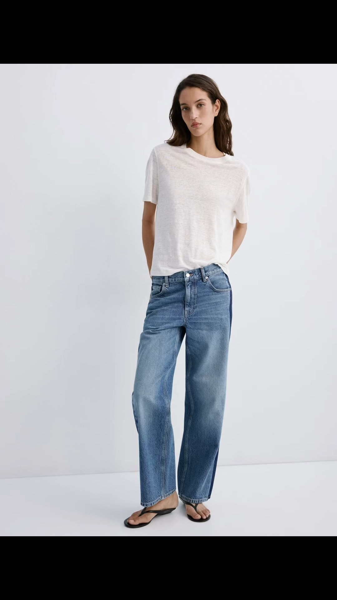 LOW-RISE STRAIGHT-LEG JEANS WITH CONTRAST STRIPE

#LTKdayinmylife #LTKxAbercrombie #LTKselfcare