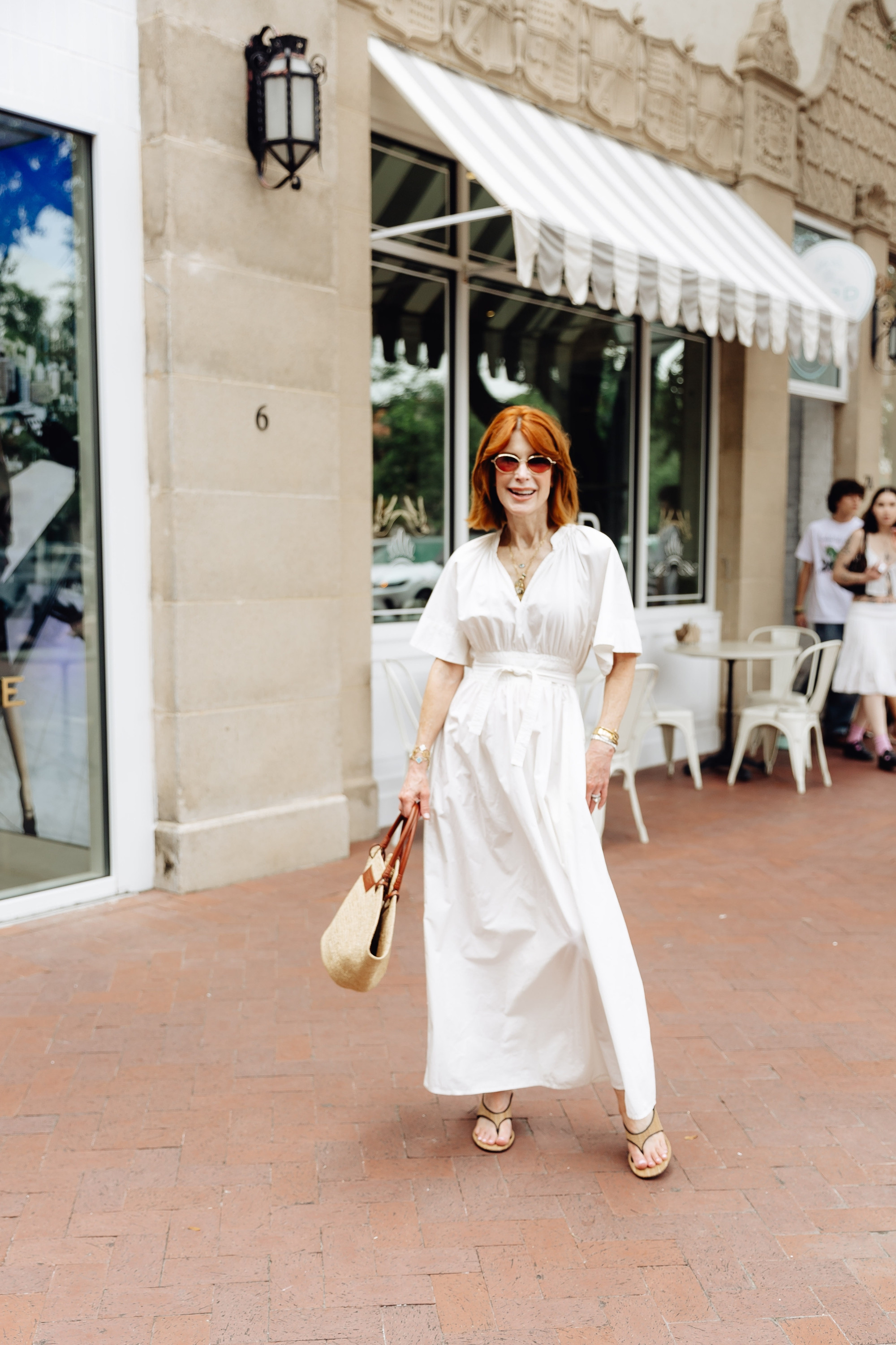 A great summer dress does all the work, and this one is perfect for lunch, dinner, or vacation outfits beach plans. The wedge sandals and tote make it feel polished but still easy. #LTKootd

#LTKOver40 #SummerOutfits #VacationOutfitsBeach #SummerDresses 

 