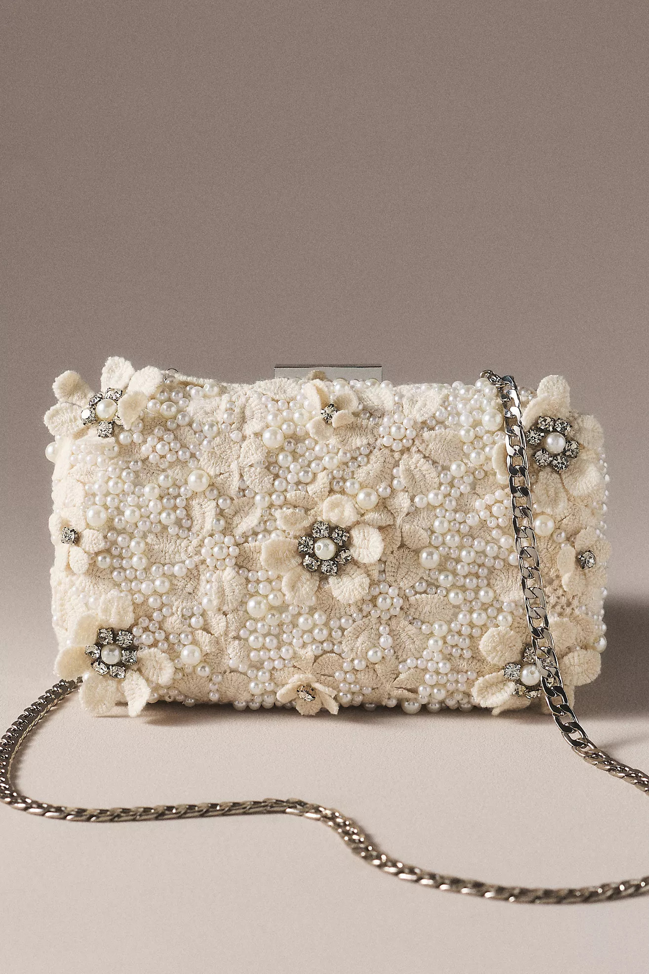 Olga Berg Beth Encrusted Clutch | Anthropologie (US)