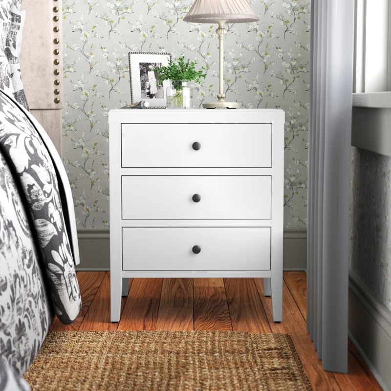 Rushville Solid + Manufactured Wood Nightstand | Wayfair North America