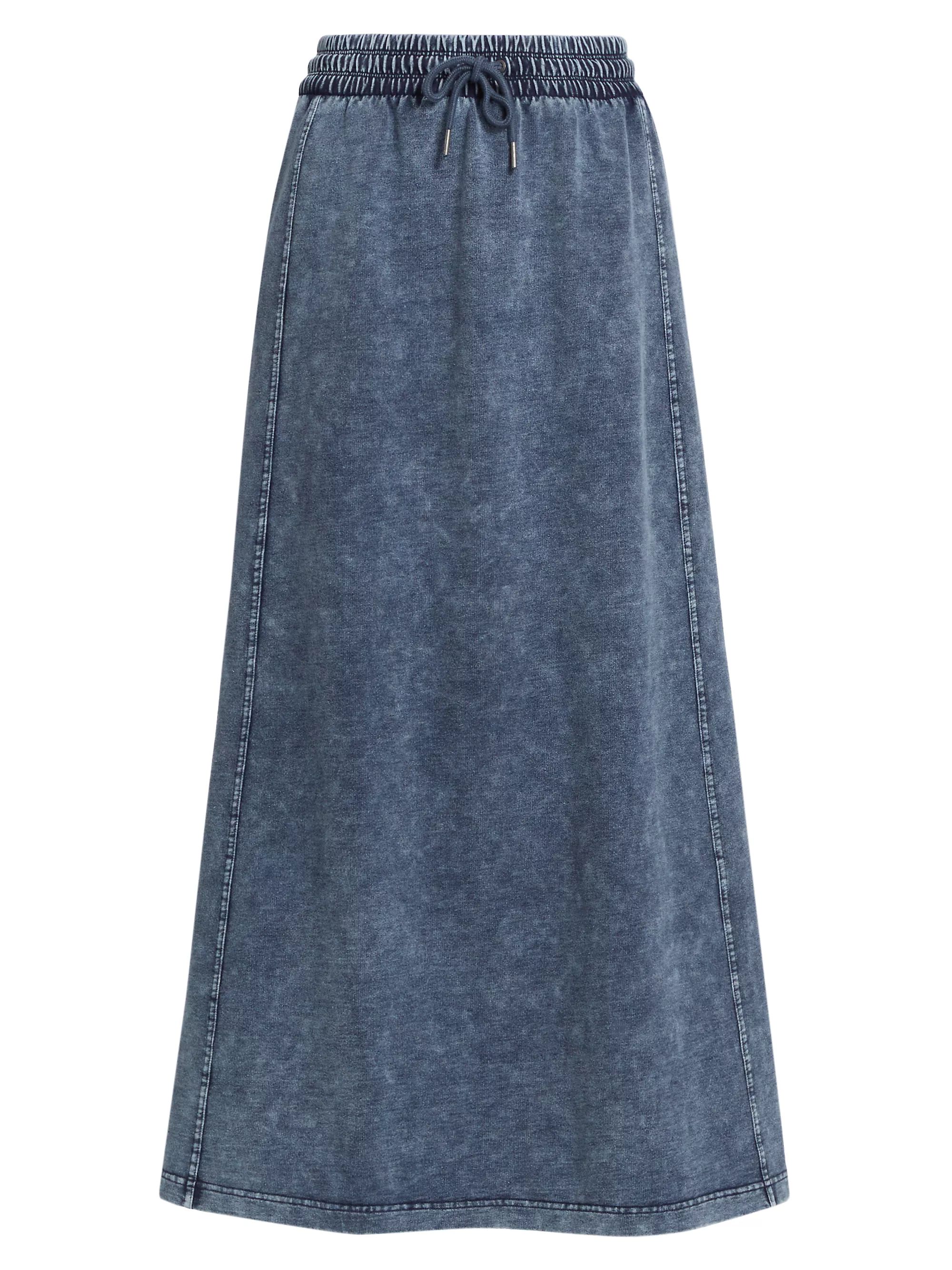 Drawstring Cotton-Blend Maxi Skirt | Saks Fifth Avenue