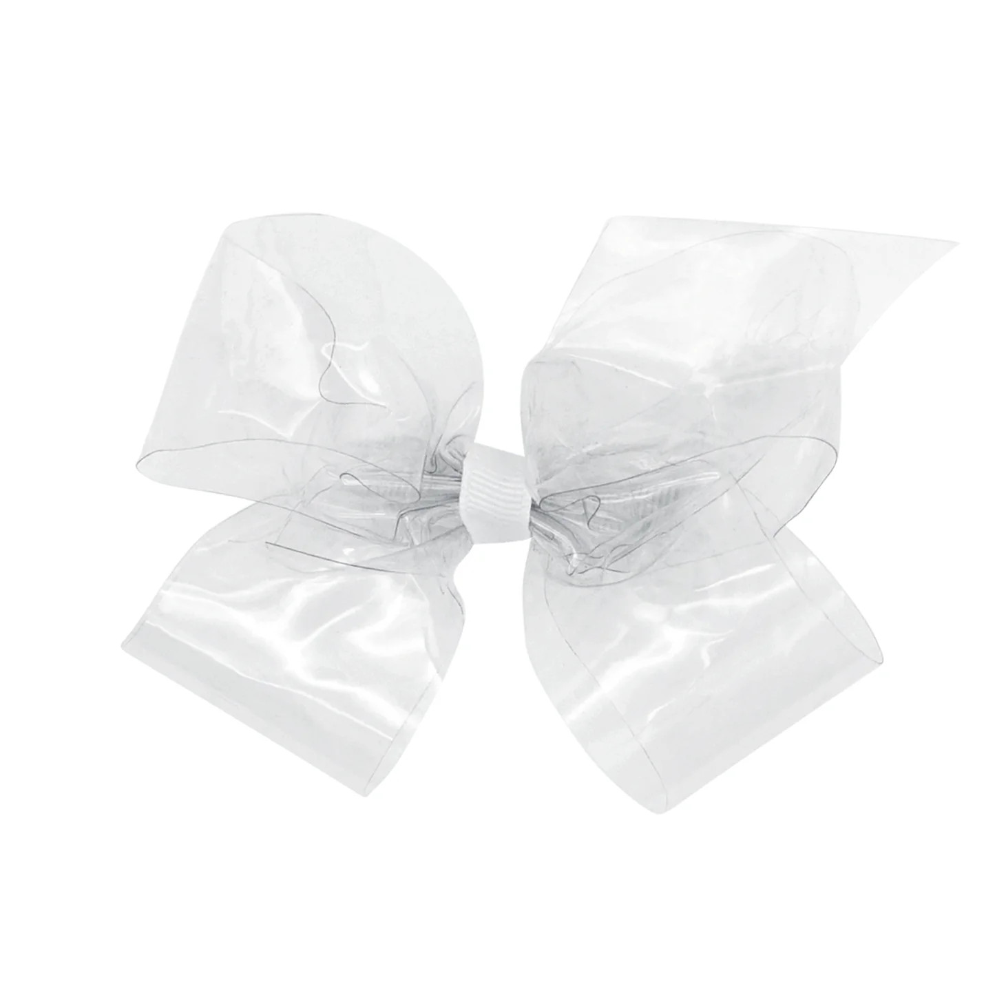Wee Ones Medium Splash Splash Vinyl Swim Bow - Clear | JoJo Mommy