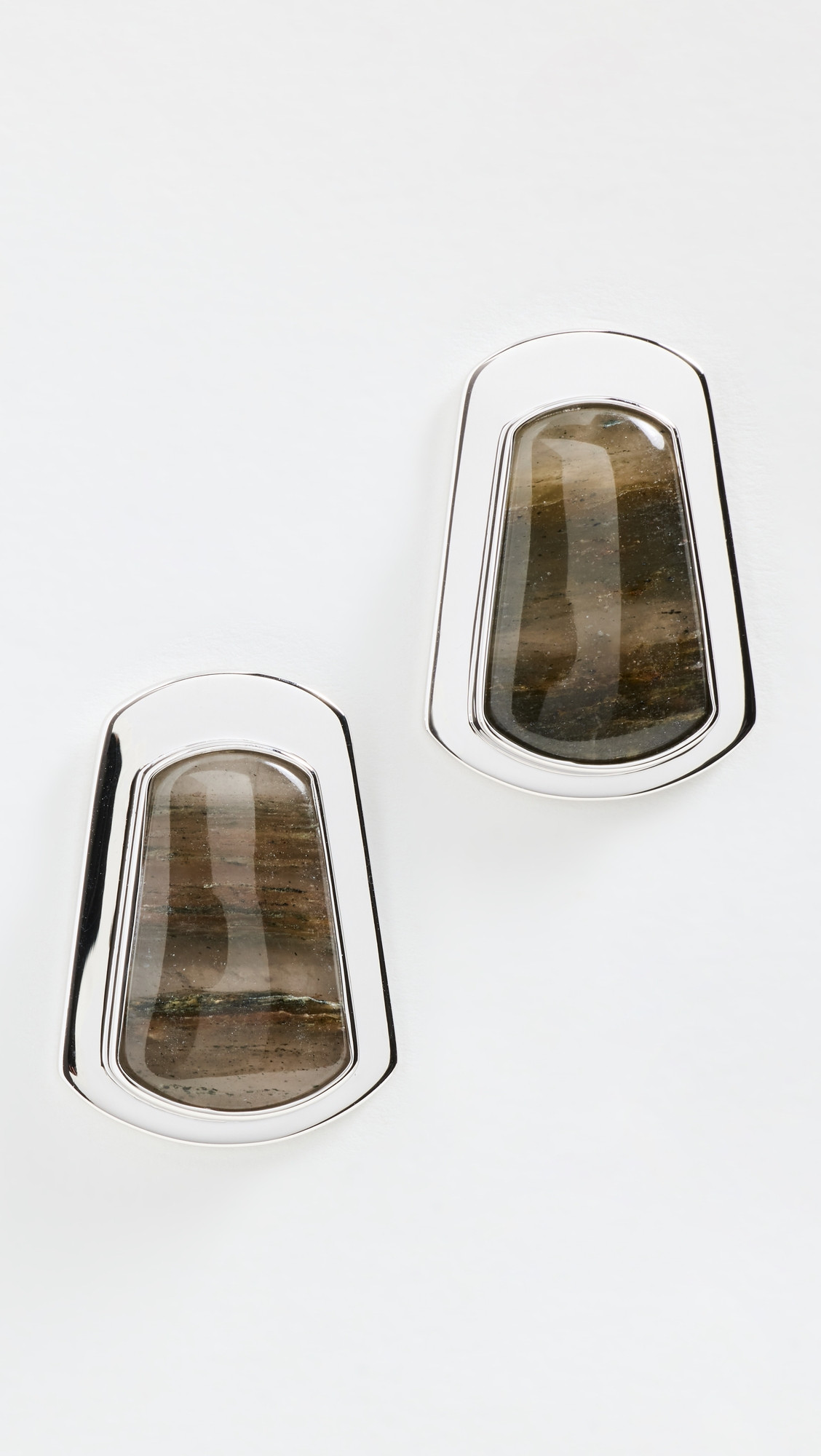 SHASHI Clementine Earrings Silver One Size | Shopbop