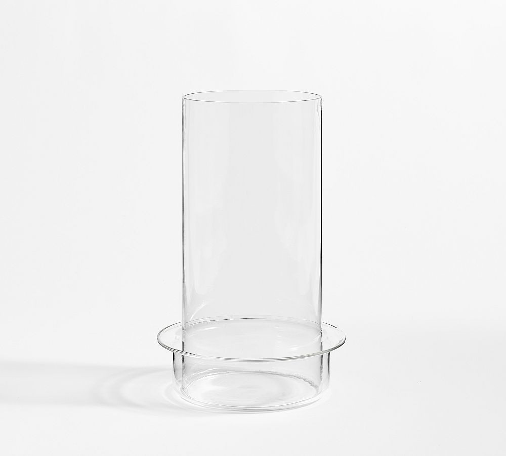 Malibu Glass Hurricane | Pottery Barn (US)