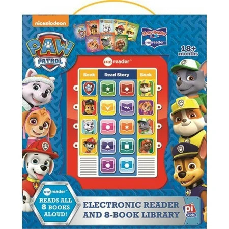 VERONICA WAGNER: Nickelodeon PAW Patrol: 8-Book Library and Electronic Reader Sound Book Set (Hardcover) | Walmart (US)