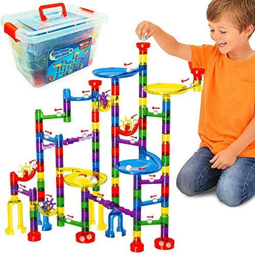 Marble Mania Marble Run - Marble Runs for Kids - 162 Pieces Plus Storage Tub - Construction Toys for 4-8 Year Old Boys or Girls - Educational STEM Toys for 4+ Year Olds | Amazon (US)