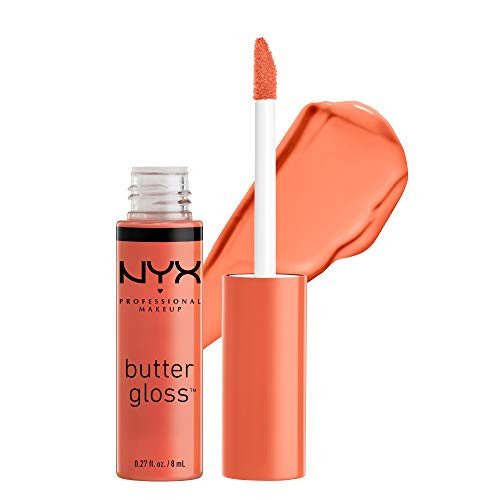 NYX Professional Makeup Butter Gloss, Peach Crisp, 0.27 Fluid Ounce | Amazon (US)
