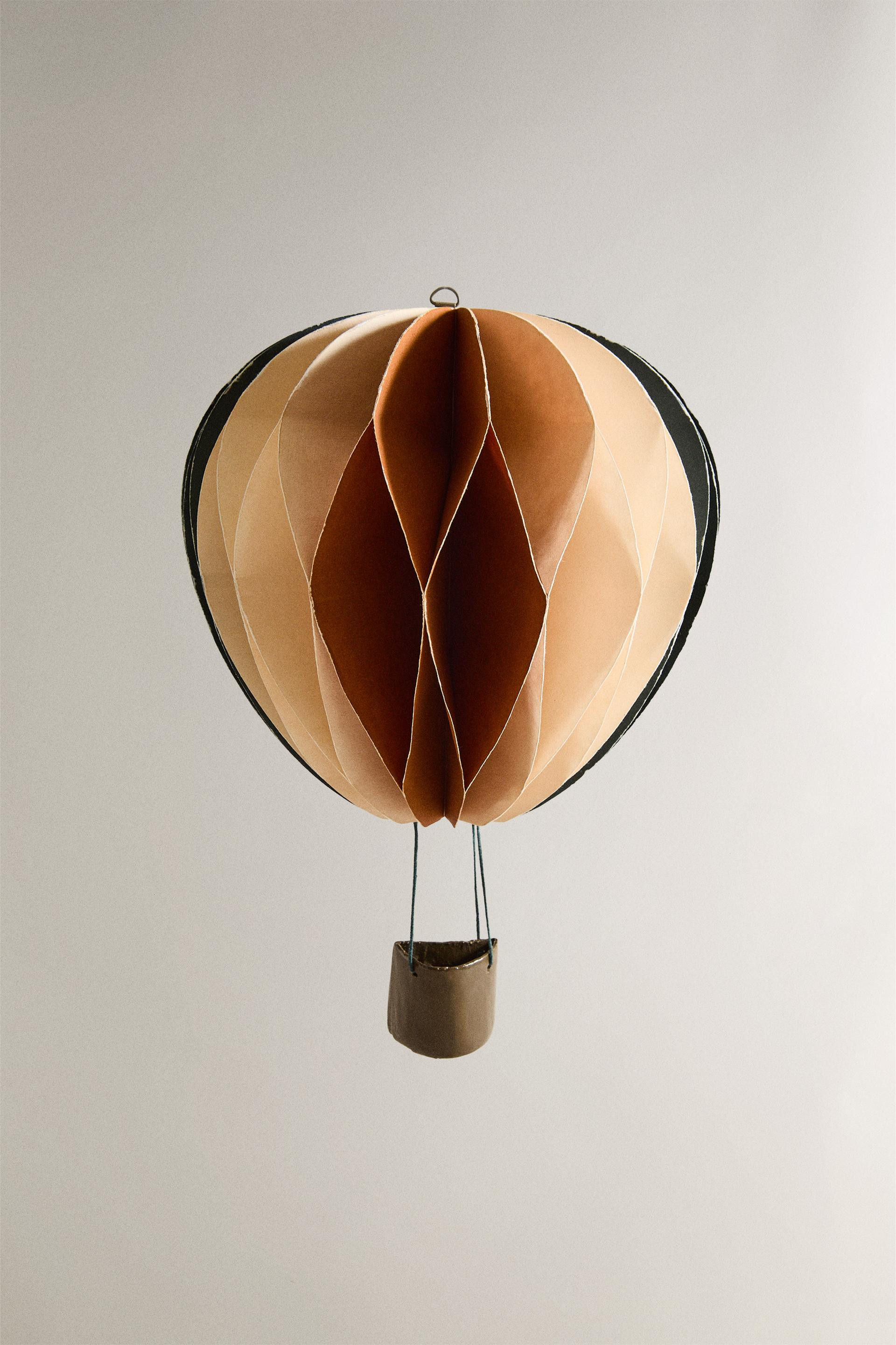 COLORED PAPER BALLOON WALL DECORATION (8.2") - Multicolored - ONE SIZE ONLY | Zara US