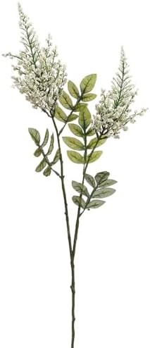 31" Heather Artificial Flower Stem -White (Pack of 12) | Amazon (US)