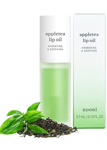 NOONI Korean Lip Oil - Appletea | Long-Lasting, Moisturizing, Plumping, Revitalizing for Dry Lips, Waterproof, No Peel Off, Hydrating, Nourishing Crystal Clear, 0.12 FL Oz | Amazon (US)