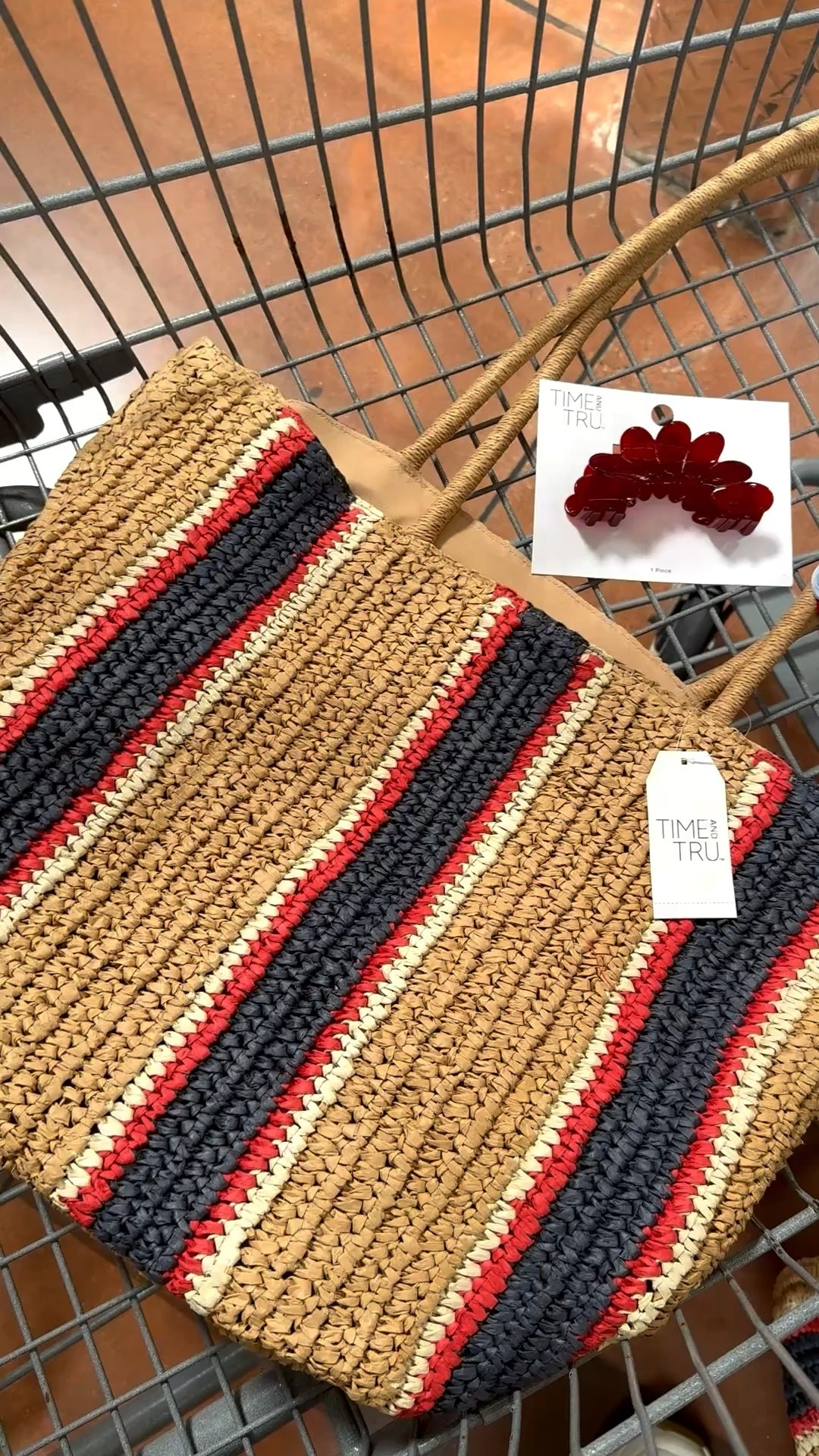 Straw tote and hair accessories perfect for Memorial Day and 4th of July Summer parties! Red, white & blue.

#LTKootd #LTKSeasonal