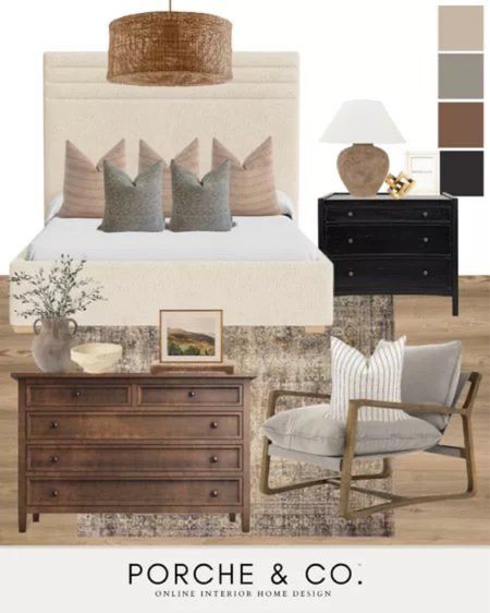 Bedroom inspo, bedroom mood board, master bedroom, bedroom decor, transitional bedroom #bedroom #moodboard

#LTKSeasonal #LTKhome #LTKstyletip